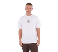 Hurley Printing Press Pinheiros Short Sleeve T-shirt Bianco M Uomo