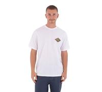 Hurley Printing Press Samp Short Sleeve T-shirt Bianco XL Uomo