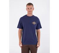 Hurley Printing Press Samp Short Sleeve T-shirt Blu L Uomo