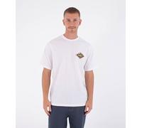 Hurley Printing Press Samp Short Sleeve T-shirt Bianco S Uomo