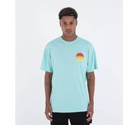 Hurley Maglietta a Maniche Corte Uomo - Rayz Up, M, Martian Rust