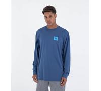 Hurley Maglietta a Maniche Lunghe Uomo - Corner, XL, Black