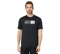 Hurley Maglietta da Uomo a Maniche Corte Ibrida UPF per Uso Quotidiano