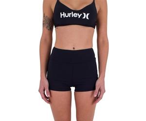 Hurley Max Solid Swim Short Mutandine Bikini, Black, S Donna