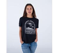 Hurley Meta Sportswear LLC Paradise Girlfriend Tee Maglietta, Nero, M Donna