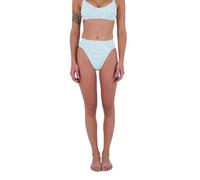 Hurley Moderate High Waist Mutandine Bikini, Wave Runner Multi, L Donna