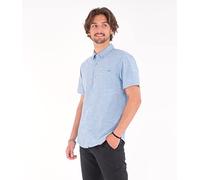 Hurley O&o Stretch SS Maglietta, Blu Oxford, L Uomo
