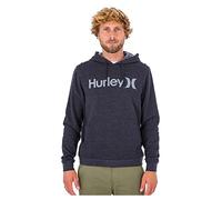 Hurley OAO Solid Summer Po Felpa, Nero, L Uomo