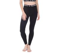 Hurley OAO Text Active Legging Pantaloni Casual, Nero, L Donna