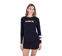 Hurley Oceancare O&o Tee Dress LS Vestito, Nero, S Donna