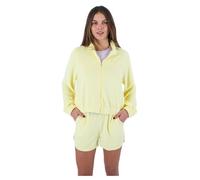 Hurley Oceancare Towel Full Zip Felpa, Translucent Yellow, S Donna
