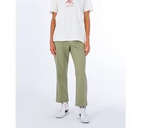 Hurley Pantaloni Dritti, Verde Petrolio, M Donna