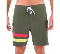 Hurley Phantom Block Party 18' Costume a Pantaloncino, Charcoal Fern 2, 0 Uomo