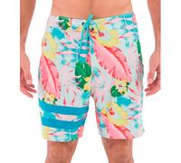Hurley Phantom Block Party 18' Costume a Pantaloncino, Seahaze, 38 Uomo