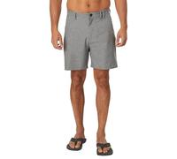 Hurley Phantom Walkshort 18" Pantaloncini Bermuda, Black Heather, 34 Uomo