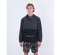 Hurley Phantom+ Packable Anorak Giacca, Grigio Scuro (Dark Stone Grey), M Uomo