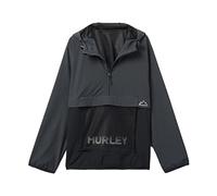 Hurley Phantom+ Packable Anorak Giacca, Grigio Scuro (Dark Stone Grey), S Uomo