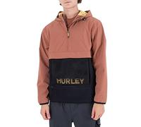 Hurley Phantom+ Packable Anorak Giacca, Zione ruggine, XL Uomo