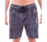 Hurley PHNTM Eco Denim BDST 18 Costume a Boxer, Black, 46 Men's