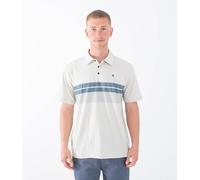 Hurley Polo a Maniche Corte Uomo - Printed Stripe Slub, M, Martian Rust