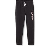 Hurley Ragazze One & Only Jogger Pantaloni Jogging Neri Taglia 12 Anni 140-155