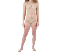 Hurley Rvsb Moderate Bottom Mutandine Bikini, City Block Multi/Neon Lime, L Donna