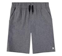 Hurley Shorts Hybrid Stretch Pull-On Bambino, Nero, 12-13 Anni