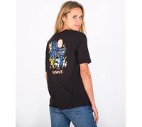 Hurley Shroomed Boyfriend Tee Maglietta, Marshmallow, XS Donna