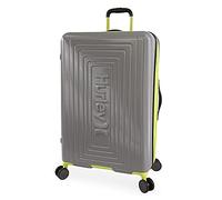 Hurley Suki Hardside Spinner Check in Bagaglio 73,7 cm, Grigio chiaro/Neon, 29" Check In, Suki Hardside Spinner Check in Bagaglio 73,7 cm