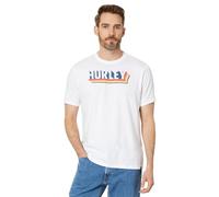 Hurley T-Shirt Manica Corta Uomo - Everyday Shadow Blinds White