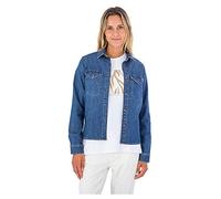 Hurley Top da Donna Oceancare Birdie in Denim Camicia, Denim22, M