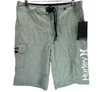 Hurley Uomo Heathered One And Only Pantaloni Corti Da Surf Verde Profondo 30