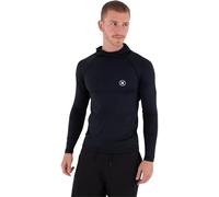Hurley Uomo Uomo Manica Lunga Surf Lycra - Icon Cappuccio T-Shirt