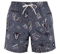 Hurley - Volley Flex Art - Pantaloncino da bagno XL blu