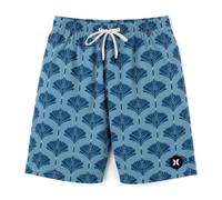 Hurley Volley Icon Printing Press Arbore Swimming Shorts Blu S Uomo