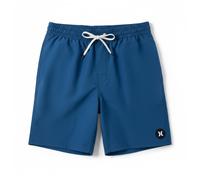 Hurley Volley Icon Solid 17´´ Swimming Shorts Blu S Uomo