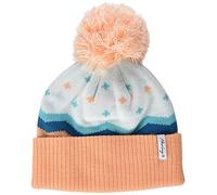 Hurley W Aurora Pom Beanie Berretto, Corallo Lavato, Taglia Unica Donna