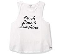 Hurley W Good Times Flouncy Tank Canotte, Donna, White, XS