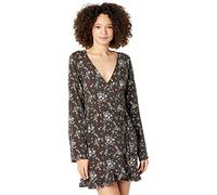Hurley W Long Sleeve Wrap Dress