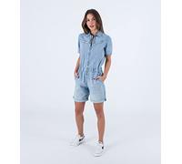 Hurley W Oceancare Denim Tuta Corta, Ligth Denim22 (LDN), 24 Donna