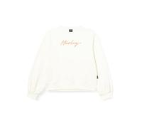 Hurley W Oceancare O&o Script Crew Maglia di Tuta, Marshmallow, XS Donna