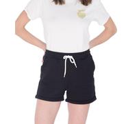 Hurley W Oceancare Script Fleece Short Pantaloncini Bermuda, Nero, S Donna