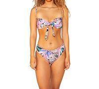 Hurley W Palm Paradise Knotted Bandeau Top Bikini Donna