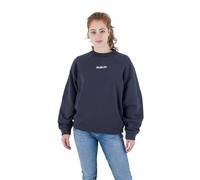 Hurley Wave Crew Felpa, Dk Stone Grey, S Donna