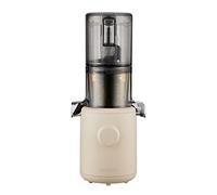 Hurom Slow Juicer | Spremiagrumi frutta e verdura | H310 | Facile da pulire e silenzioso motore spremiagrumi elettrico con filtro a setaccio, 100 Watt, senza BPA, design sottile, 220 ml, beige