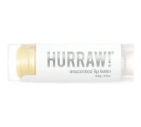 Hurraw! Balsamo per labbra Inodore - Biologico, Vegano Certificato, Cruelty Free e Gluten Free. Non OGM. Ingredienti 100% naturali. Senza api, soia o palma. Fabbricato negli Usa.