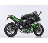 Hurric Silenziatore Supersport in alluminio argento lucido