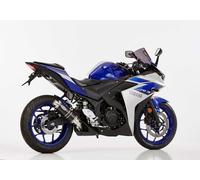Hurric Supersport Scarico per Yamaha di Filtro YZF-R3 2015-2016 RH07 Slip On