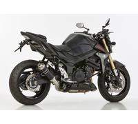 HURRIC Supersport Terminale Slip-On Nero per SUZUKI GSR 750 11-1