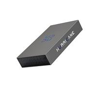 HURRICANE 3518C3 - Disco rigido esterno 2,5 TB, 3,5 pollici, USB C in alluminio HDD con alimentatore per PC, smart TV, Ps4, Xbox, laptop, compatibile con Windows mac OS Linux